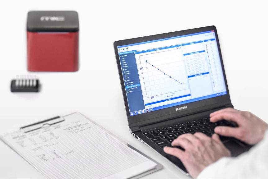 Mic qPCR Fast, Accurate, Compact Instrument - Wireless Connectivity