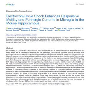 Electroconvulsive shock
