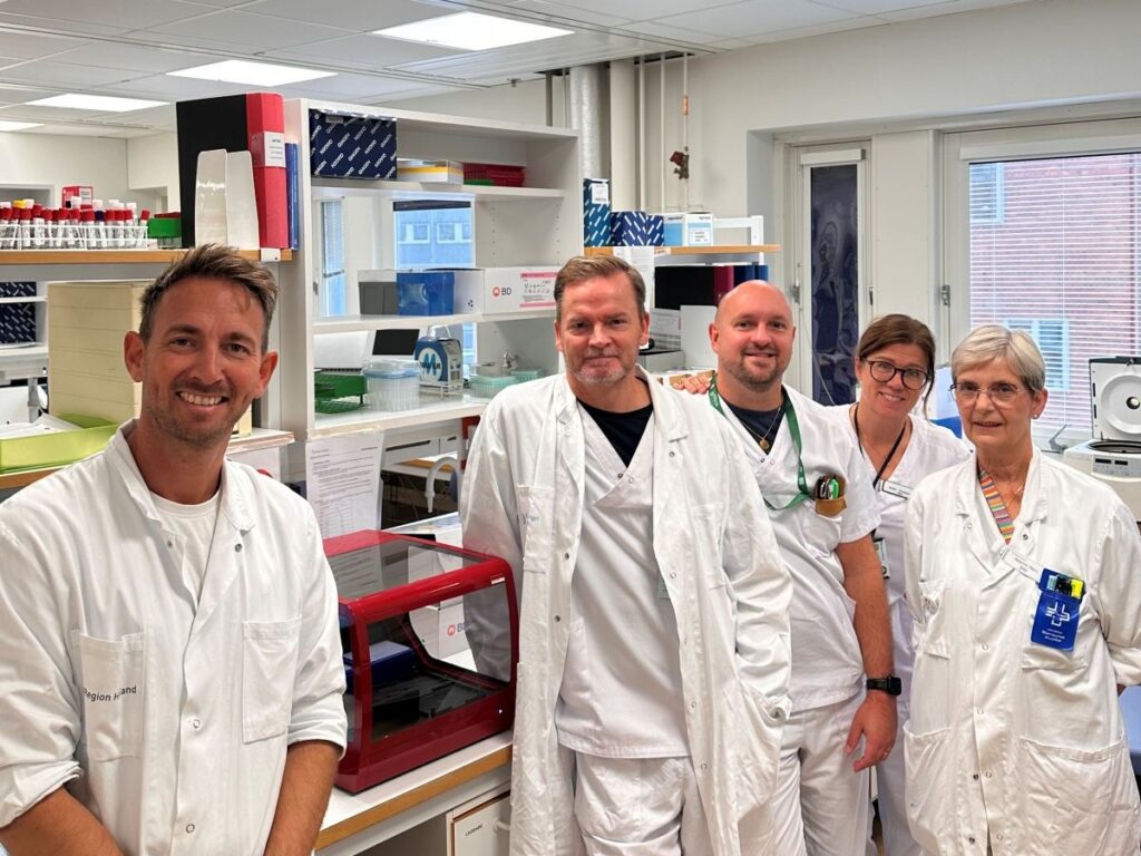 Clinical Microbiology laboratory at Region Halland in Halmstad, Sweden