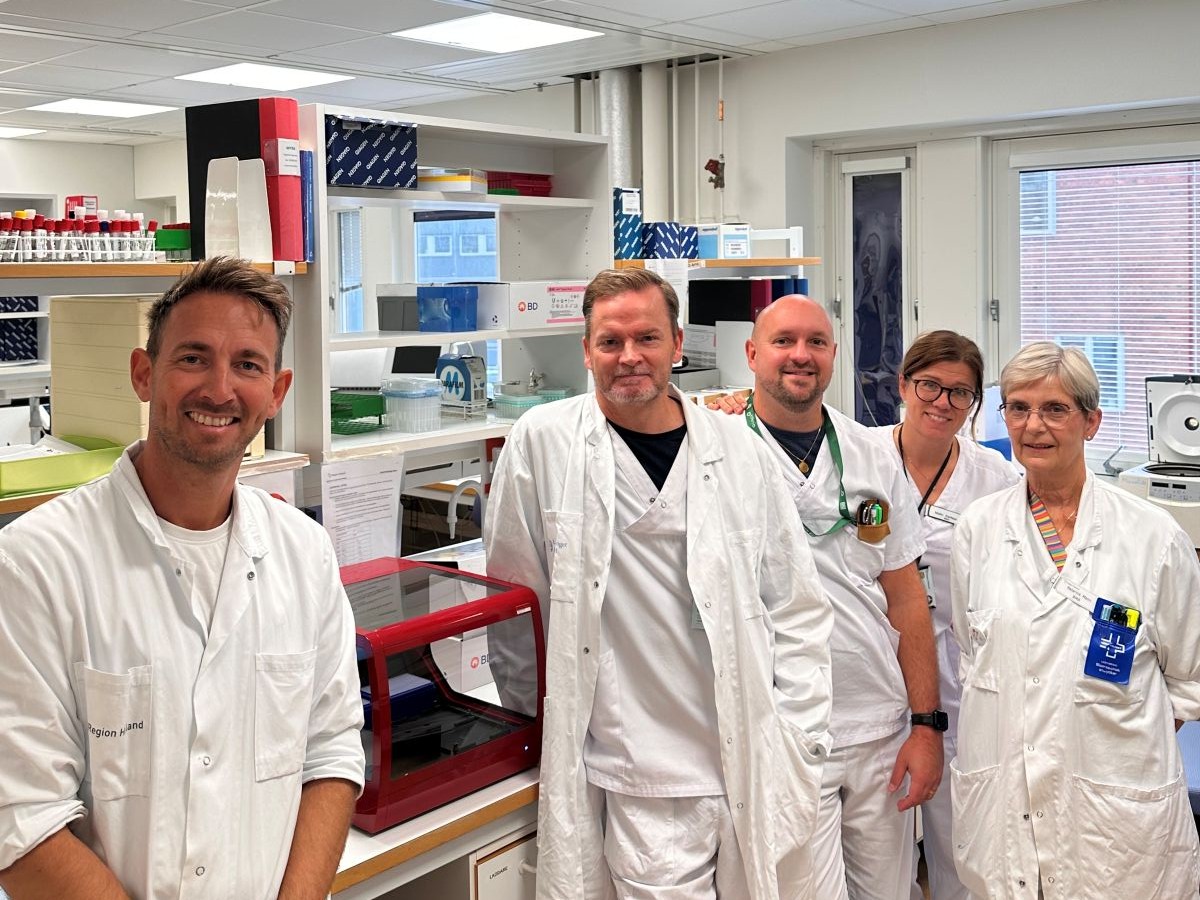 Clinical Microbiology laboratory at Region Halland in Halmstad, Sweden